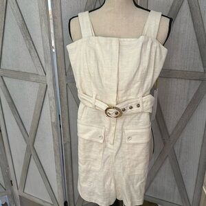 House of Harlow 1960 Linen Romper Size 2